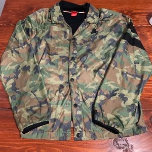 Nike Camo “Football” Windbreaker
